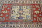 3' 8" x 6' 0" Pakistan Kazak Rug image 6