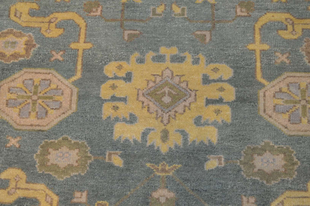 8' 1" x 9' 8" India Oushak Rug image 7