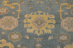 8' 1" x 9' 8" India Oushak Rug image 7