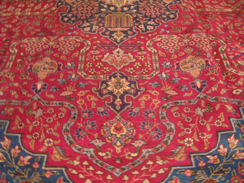 8' 0" x 11' 2" Persian Tabriz Rug image 7