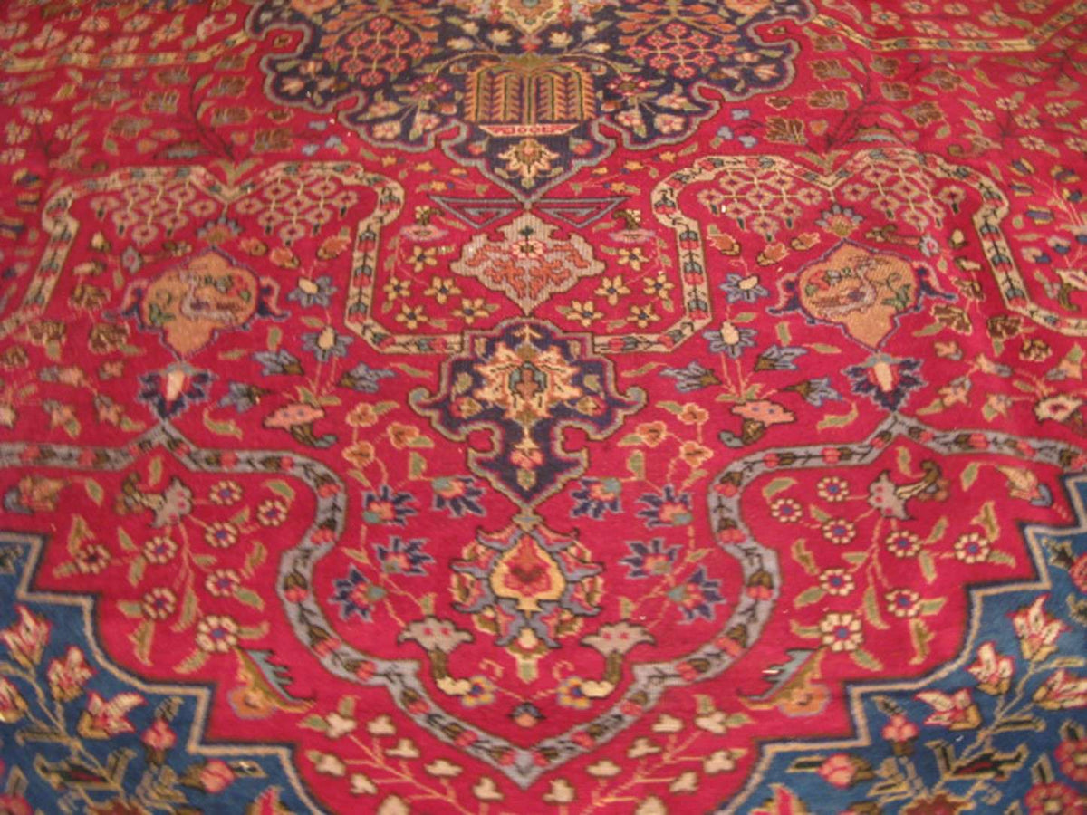 8' 0" x 11' 2" Persian Tabriz Rug image 7