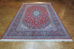 6' 5" x 9' 5" Persian Kashan Rug image 3
