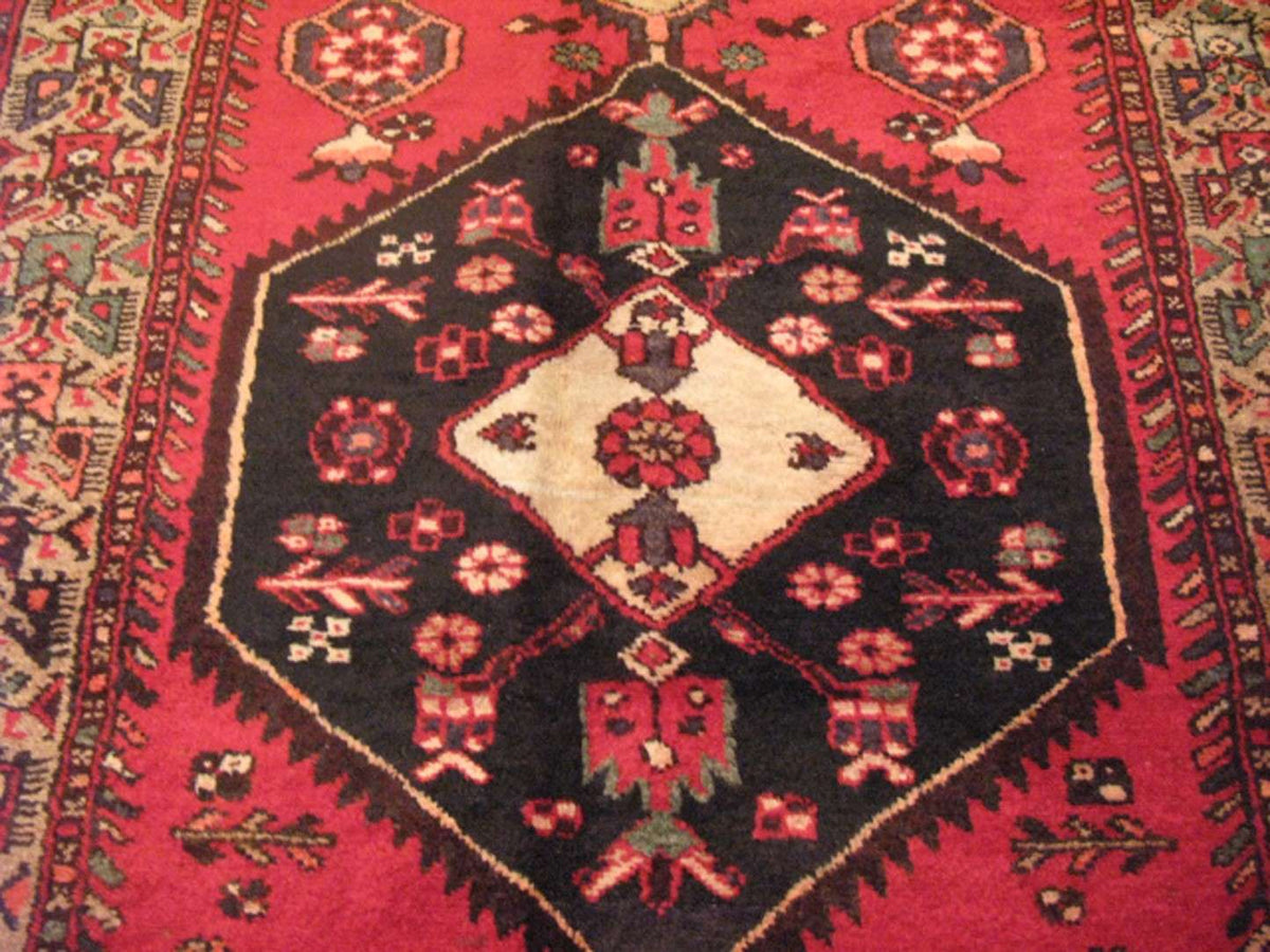 3' 5" x 10' 2" Persian Hamadan Runner image 7