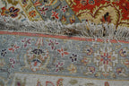 8' 1" x 10' 1" India Agra Rug image 12