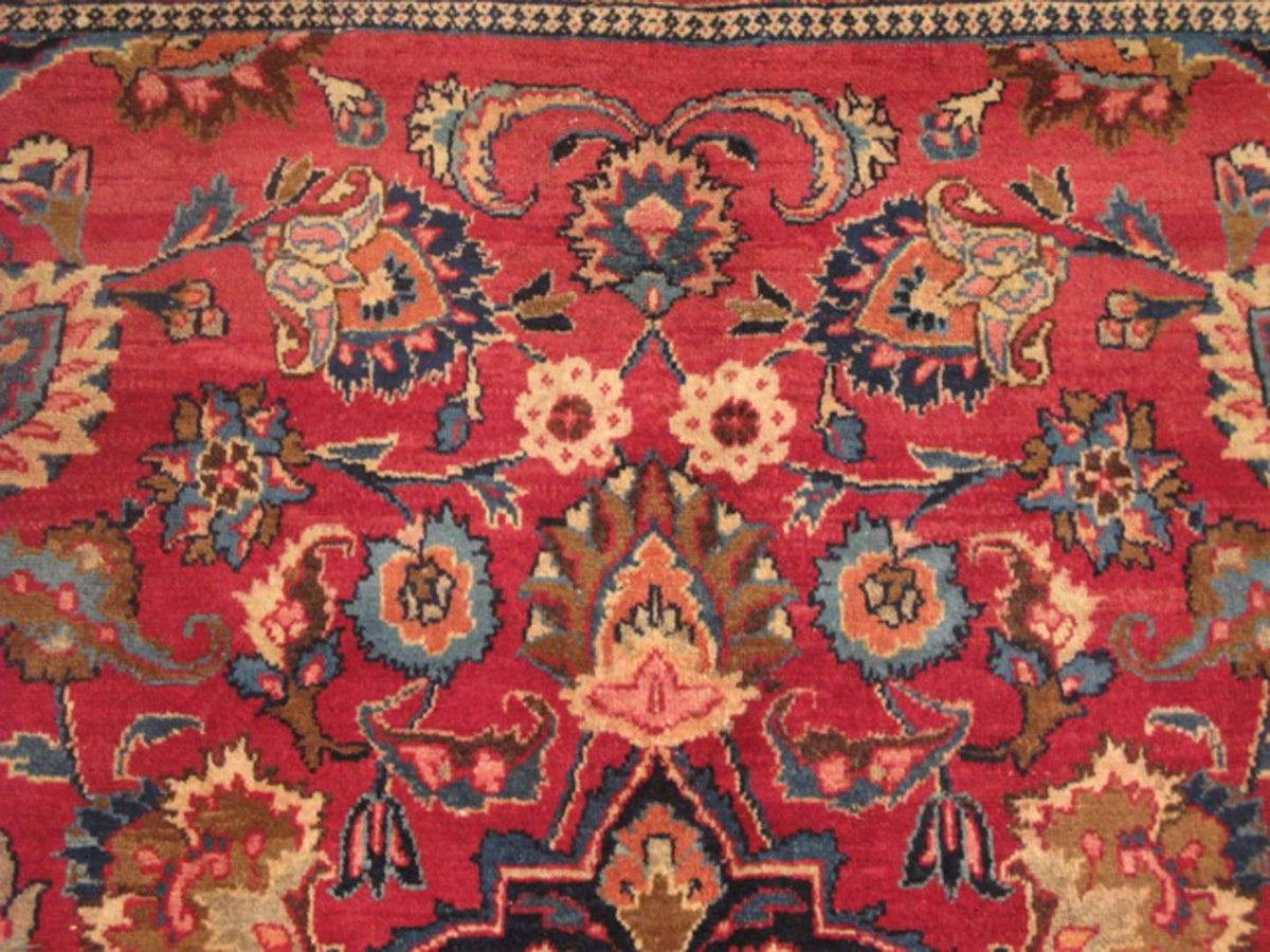 9' 1" x 13' 2" Persian Mashhad Rug image 7