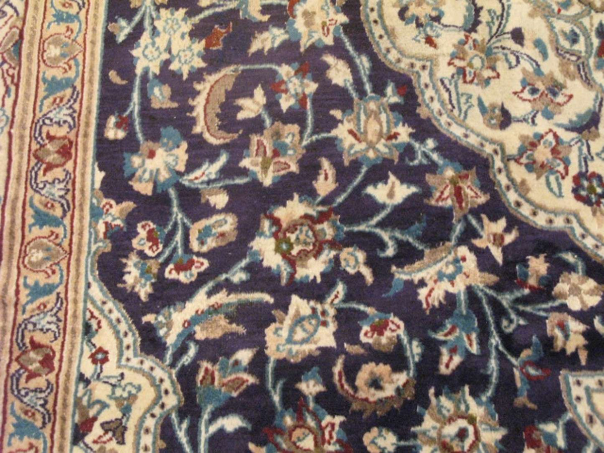 6' 7" x 9' 1" Vintage Nain Rug image 9