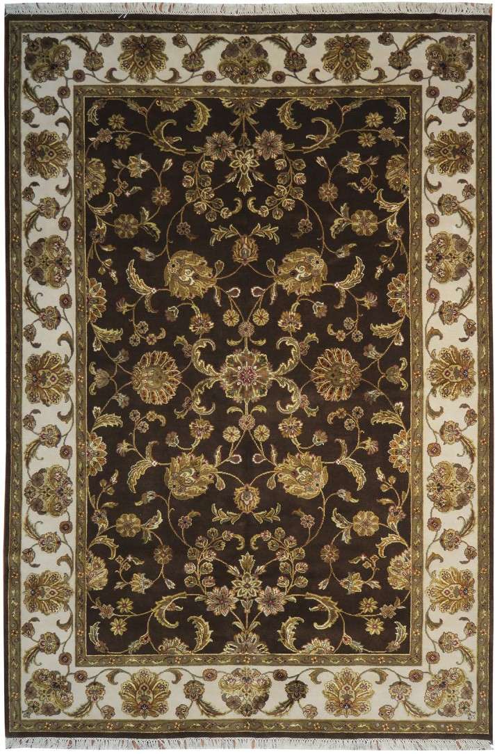 6' 2" x 9' 2" India Jaipur Rug image 0