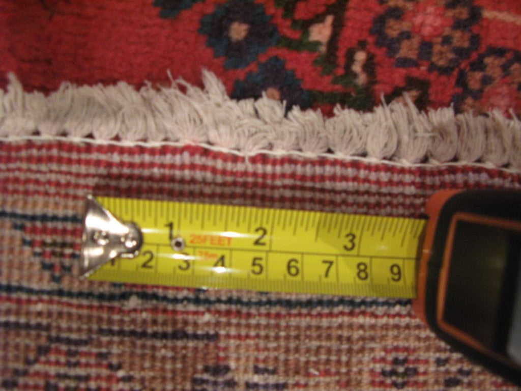 6' 7" x 9' 7" Persian Mashhad Rug image 6