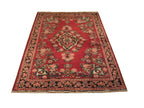 4' 4" x 6' 7" Vintage Sarouk Rug image 0
