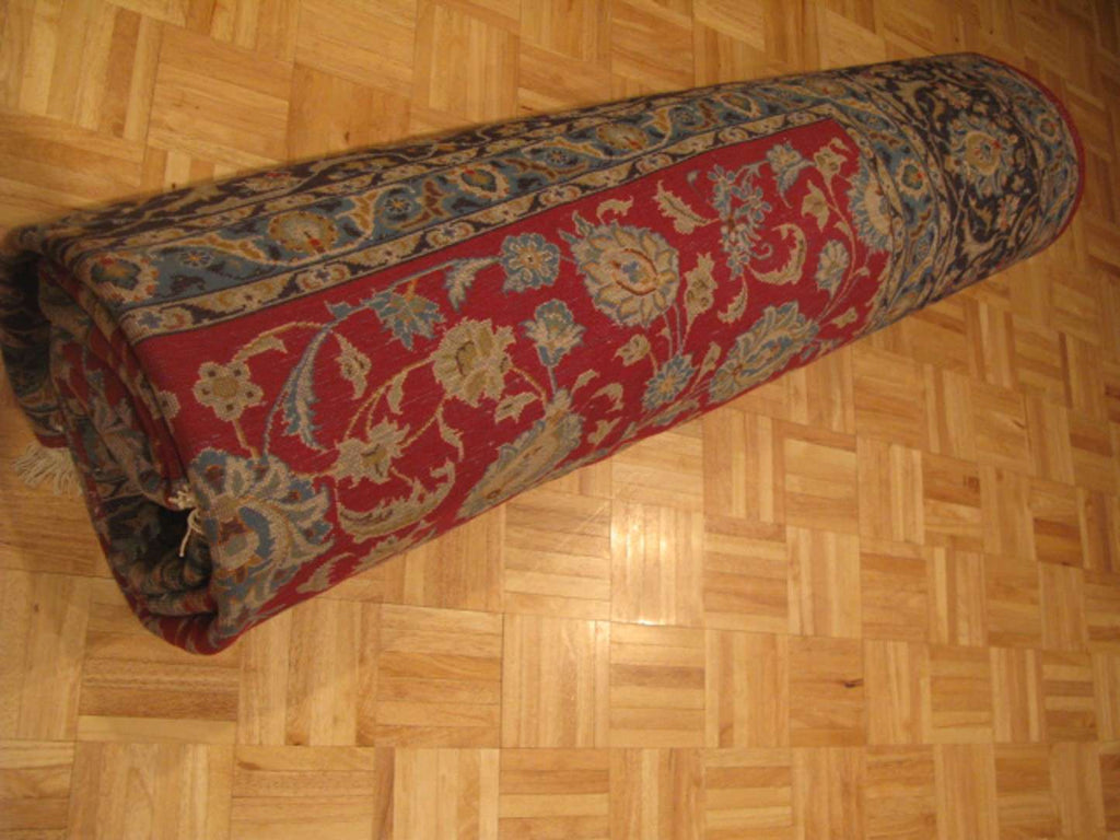 9' 4" x 12' 9" Persian Dabir Rug image 11