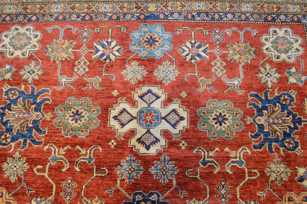 8' 10" x 11' 6" Pakistan Kazak Rug image 5
