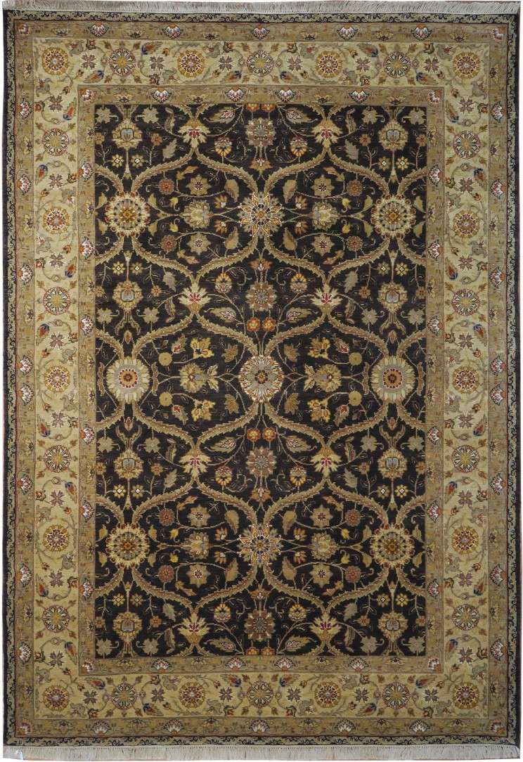 5' 0" x 7' 2" India Agra Rug image 0