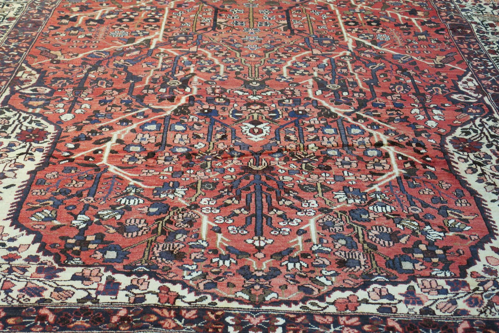 6' 9" x 10' 4" Vintage Khorasan Rug image 2