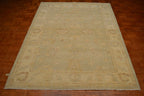 5' 1" x 6' 9" Pakistan Peshawar Rug image 1