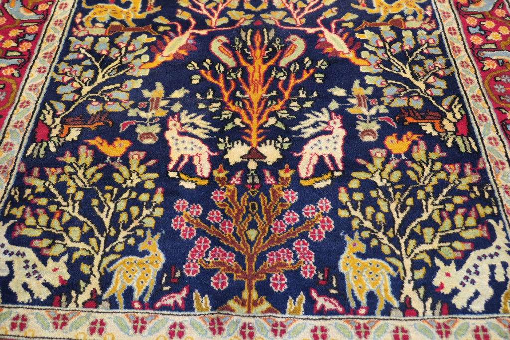 3' 5" x 5' 2" Persian Kerman Rug image 5