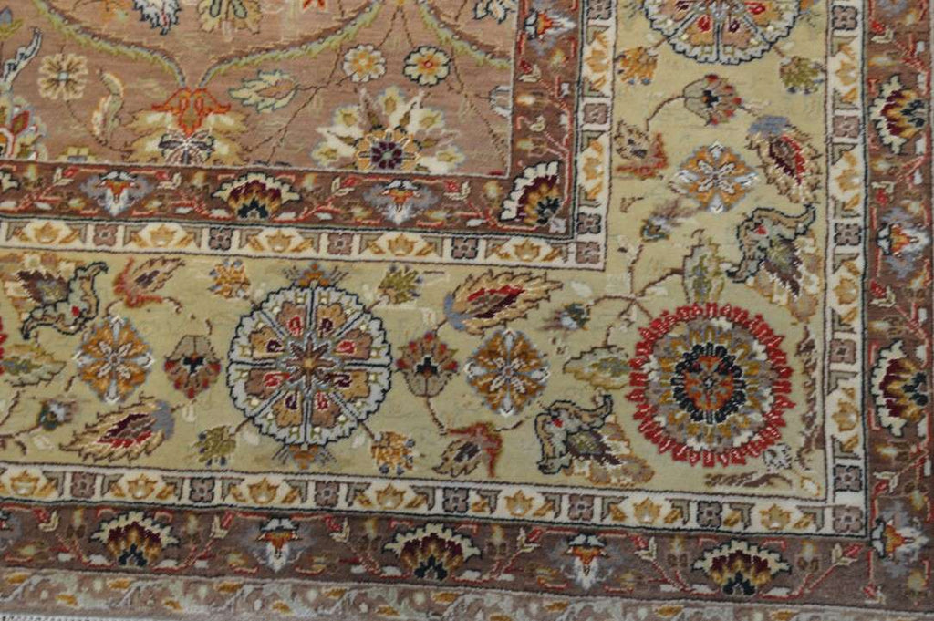 9' 0" x 11' 9" India Agra Rug image 12