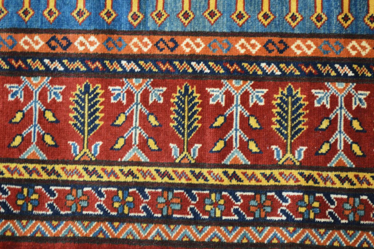 4' 2" x 6' 1" Pakistan Shirvan Rug image 8