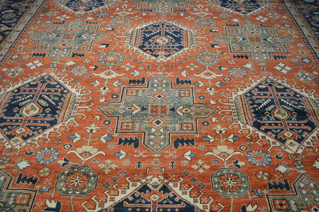 12' 0" x 17' 2" Pakistan Serapi Rug image 2