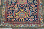3' 5" x 6' 4" Vintage Hamadan Rug image 7