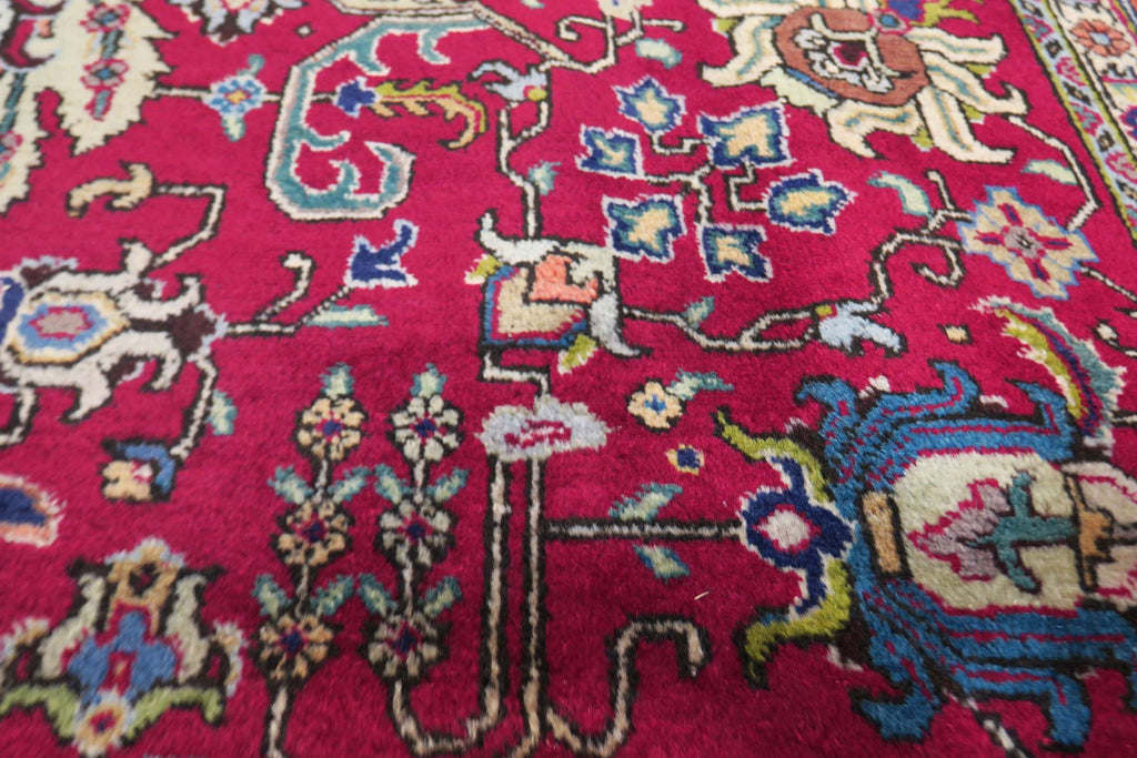 6' 5" x 10' 0" Persian Tabriz Rug image 5