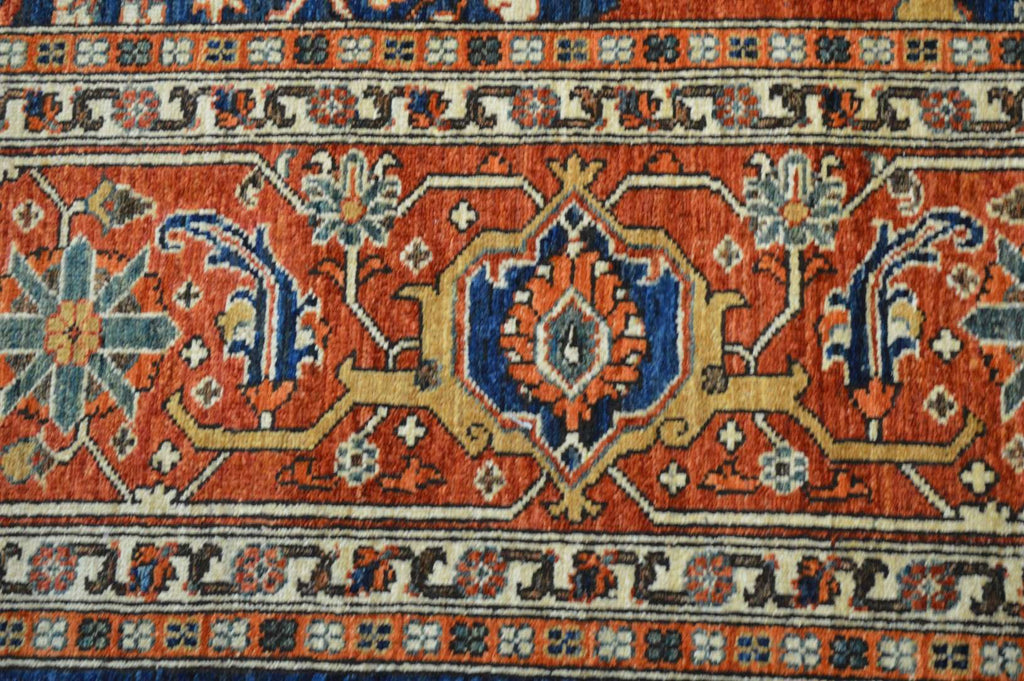 9' 2" x 12' 1" Pakistan Serapi Rug image 3