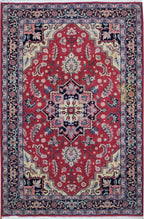 5' 5" x 8' 8" India Heriz Rug image 0
