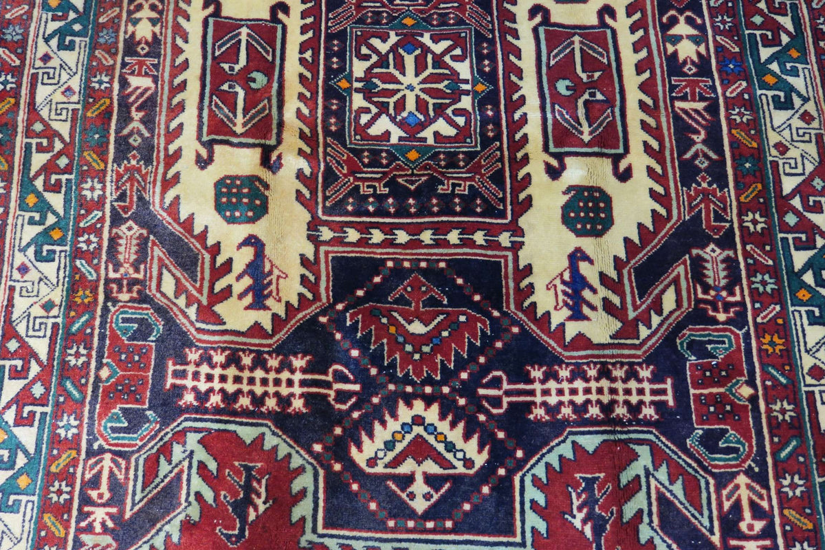 4'3'' x 10'1'' Persian Ardabil Runner image 1