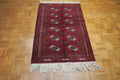 3' 3" x 4' 7" Vintage Turkeman Rug image 4
