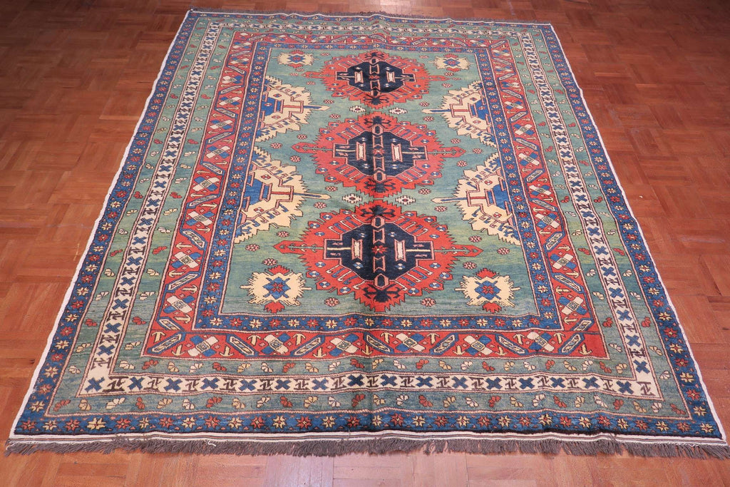 5' 7" x 6' 4" Persian Ardabil Rug image 7