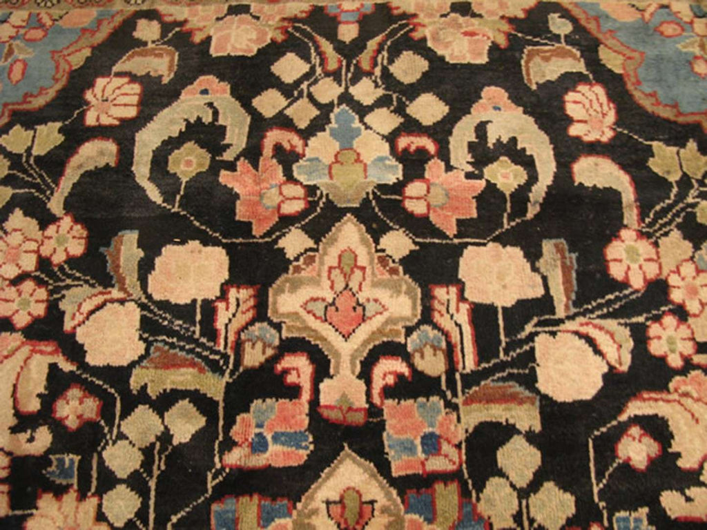 4' 9" x 7' 2" Persian Sarouk Rug image 6