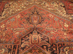 9' 1" x 11' 1" Persian Heriz Rug image 6