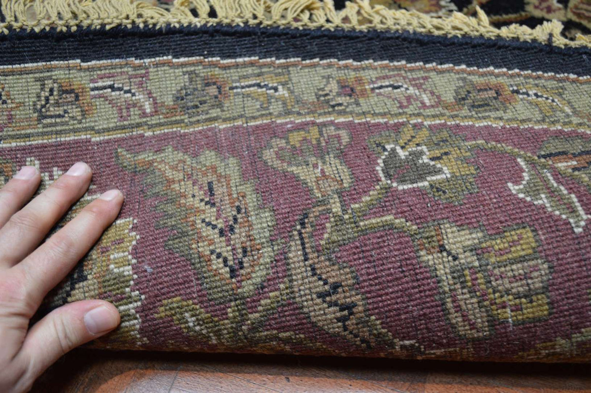8' 4" x 8' 4" India Agra Round Rug image 12