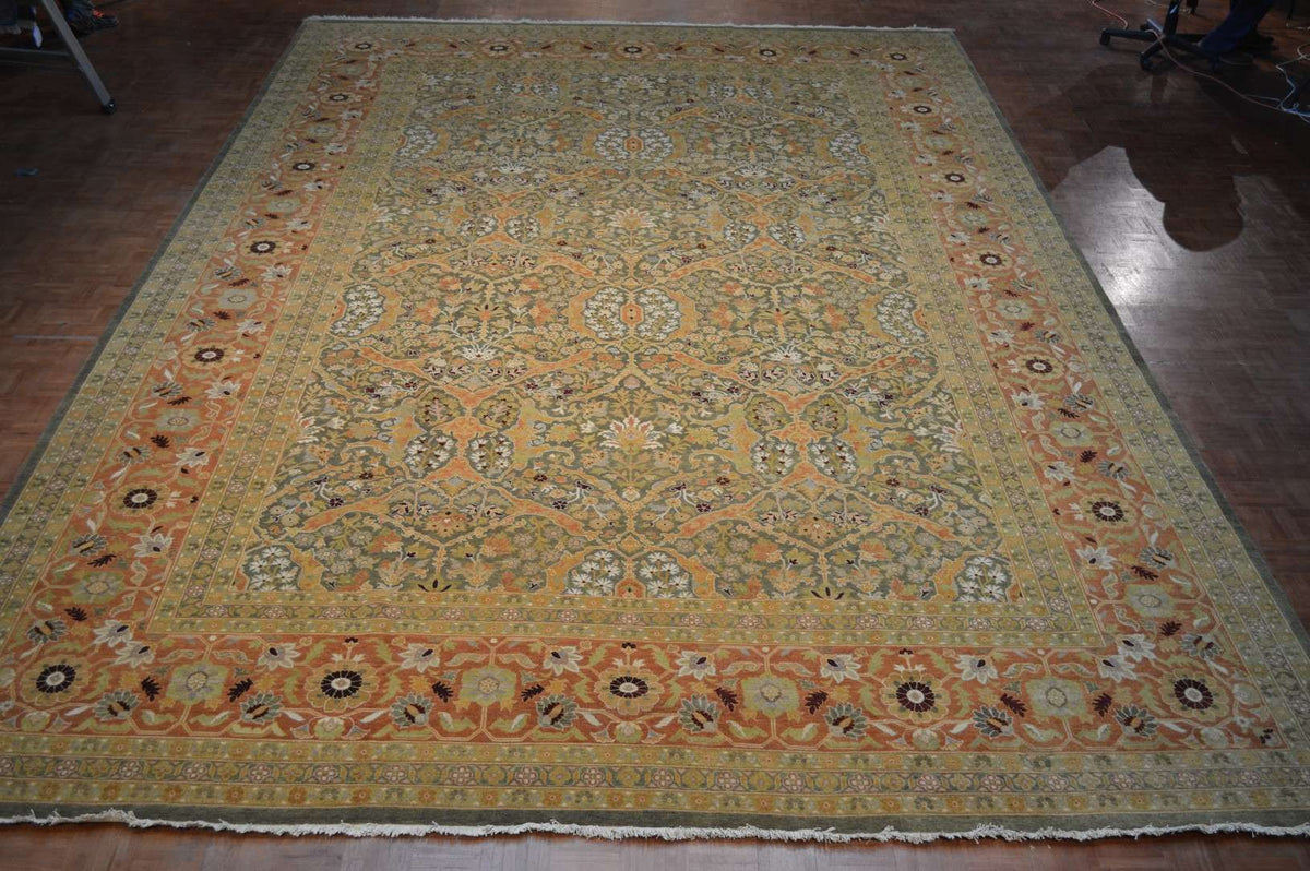 12' 1" x 18' 1" Pakistan Ottoman Rug image 1