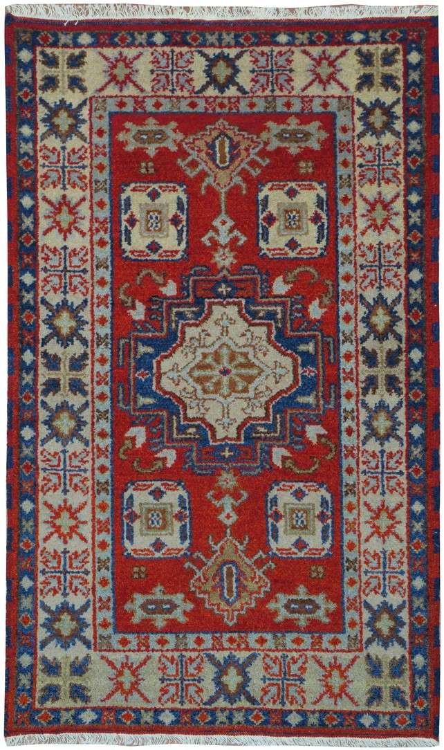 3' 0" x 5' 0" India Kazak Rug image 0