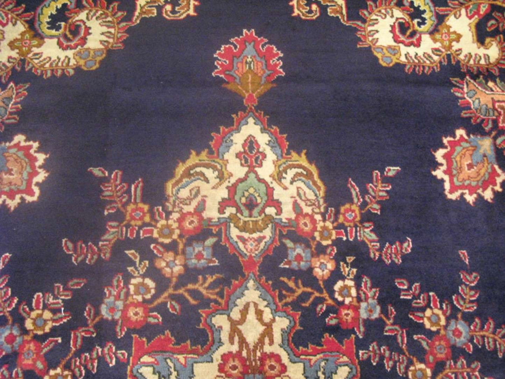 9' 6" x 12' 1" Persian Tabriz Rug image 8