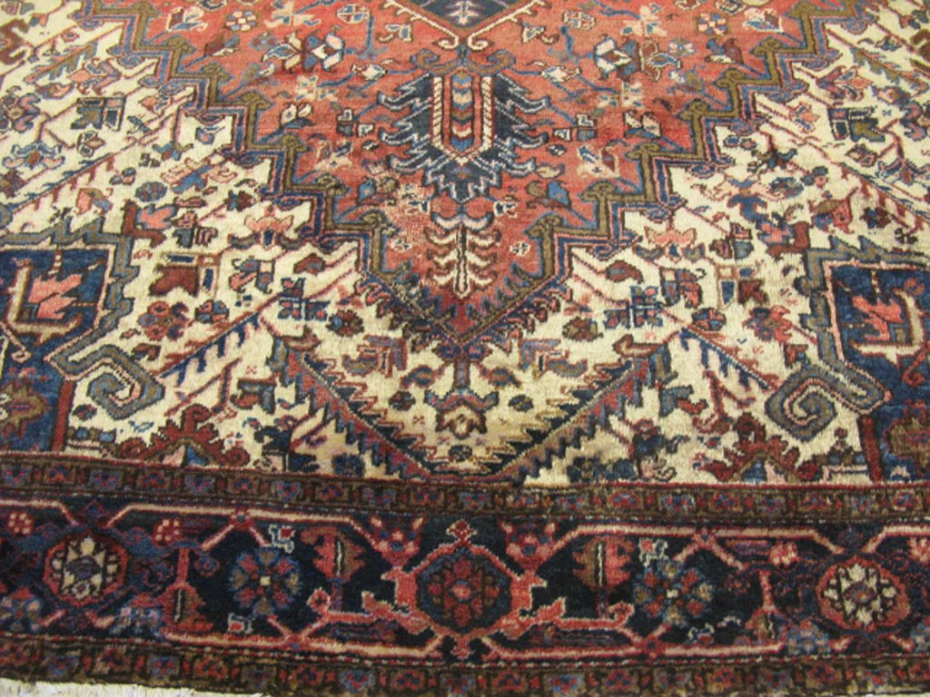 7' 1" x 10' 0" Persian Heriz Rug image 10