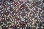 8' 3" x 11' 7" Persian Heriz Rug image 8