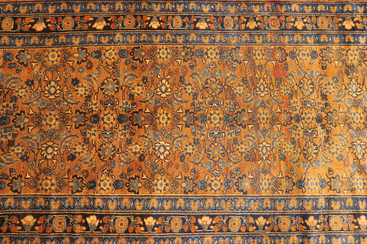 3' 3" x 13' 6" Persian Bijar Runner image 4