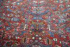 8' 4" x 11' 8" Persian Heriz Rug image 7