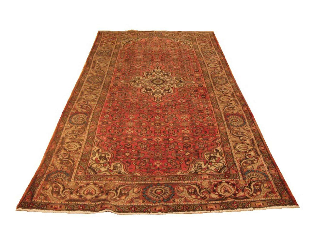 5' 9" x 11' 6" Persian Hosseinabad Runner image 0