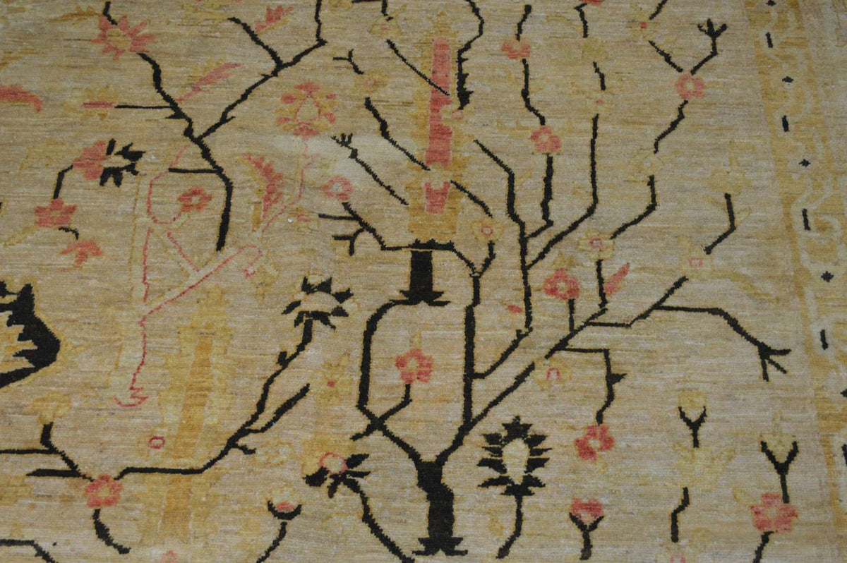 11' 8" x 16' 8" Pakistan Ziegler Rug image 4