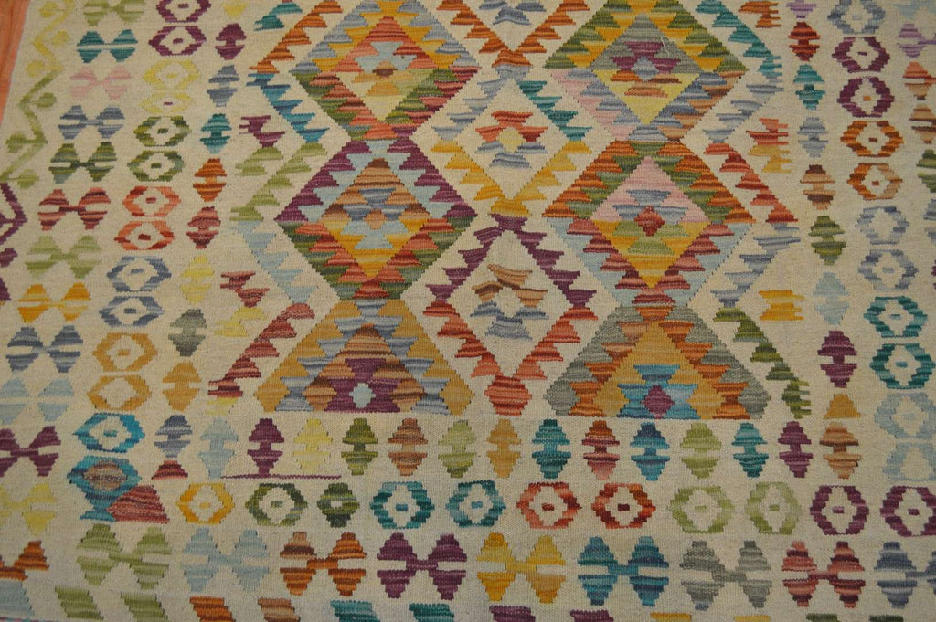 5' 1" x 6' 7" India Kilim Rug image 2