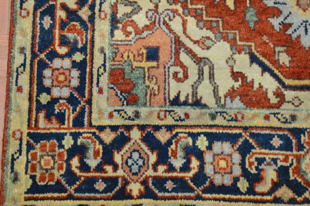 4' 0" x 6' 0" India Serapi Rug image 2