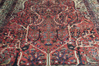 6' 9" x 10' 4" Vintage Khorasan Rug image 11