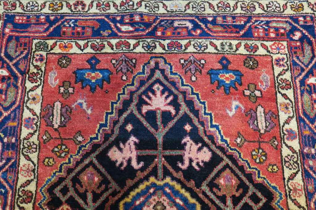 3'4'' x 12'9'' Persian Hamadan Runner image 1
