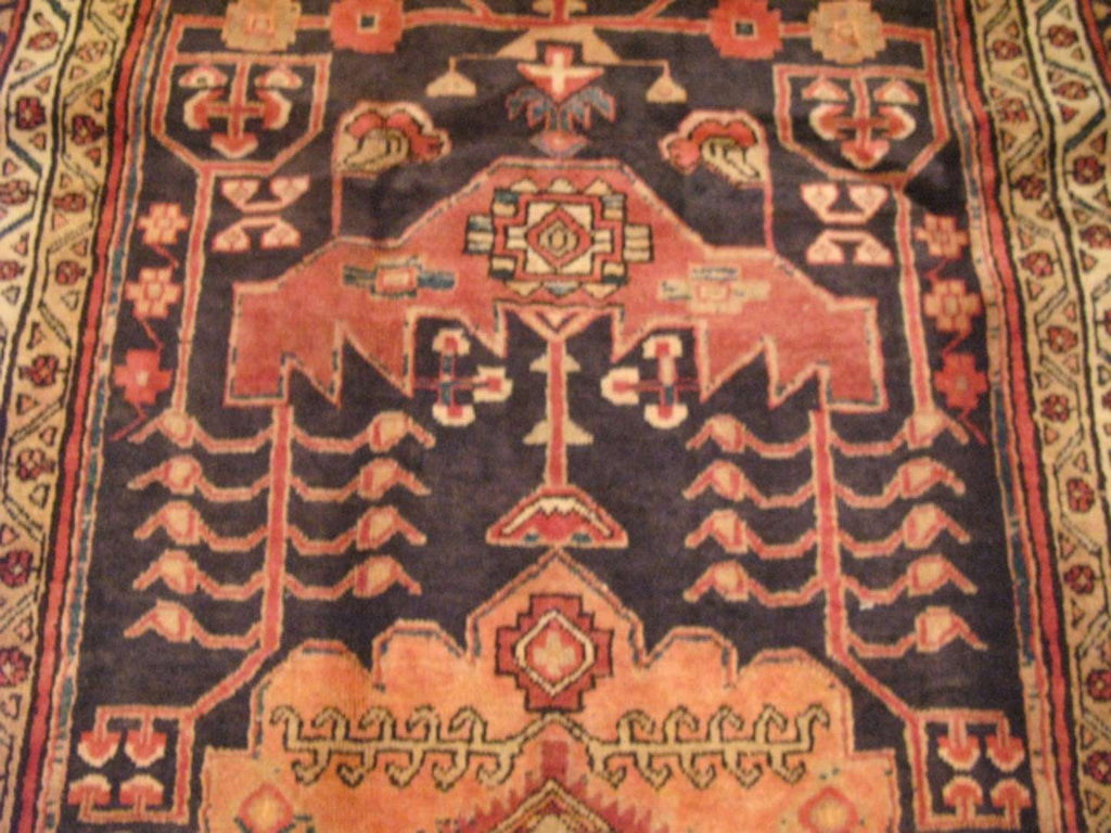 4' 3" x 9' 9" Vintage Meshkin Runner image 5