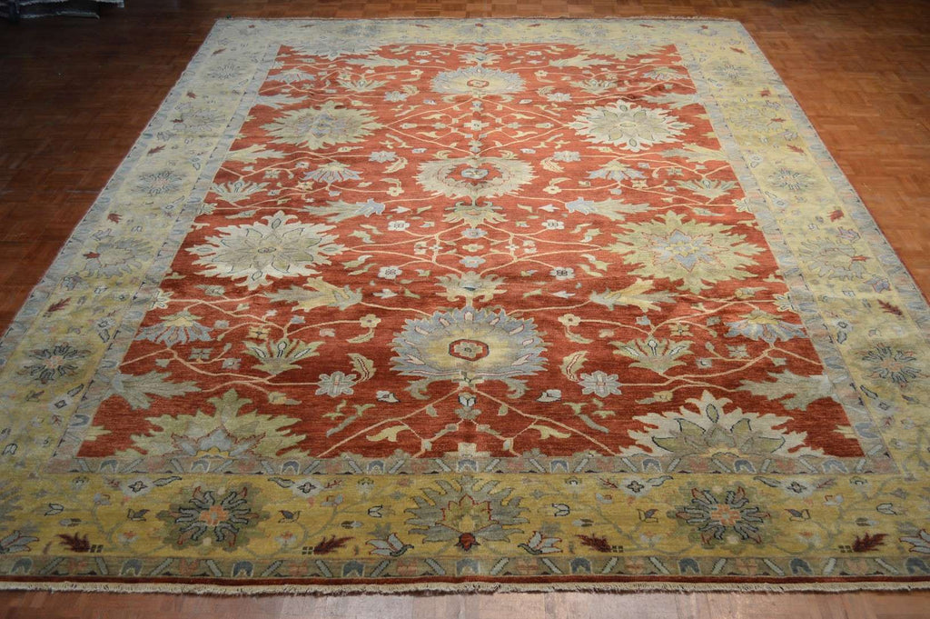 10' 0" x 13' 7" India Mahal Rug image 1