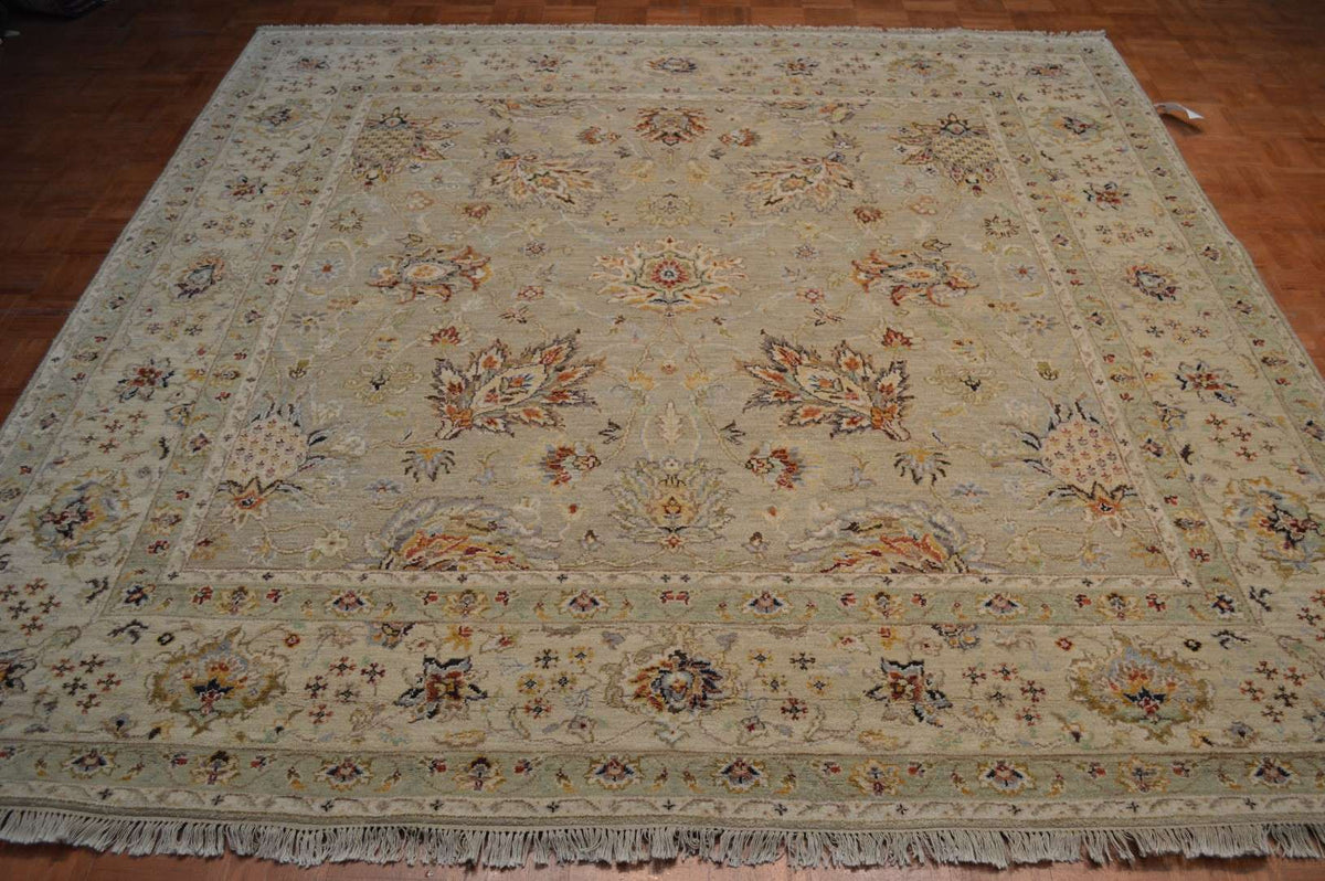 8' 0" x 8' 3" India Sultanabad Square Rug image 1