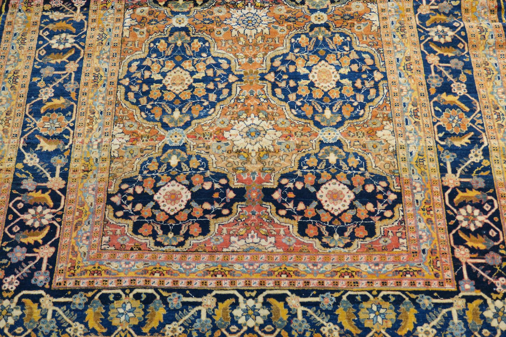 3' 9" x 5' 4" Persian Tabriz Rug image 7