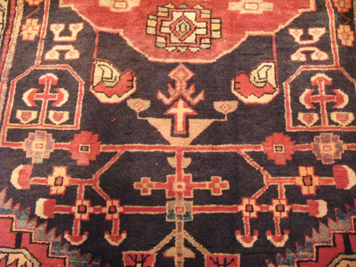 4' 3" x 9' 9" Persian Meshkin Runner image 2